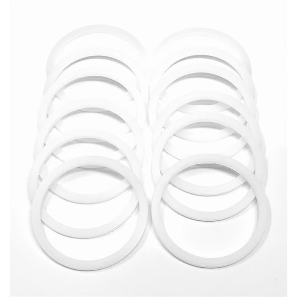 Flat Gaskets, Plastic (12/PK); Replaces AMPCO Part# J802604, 12PK